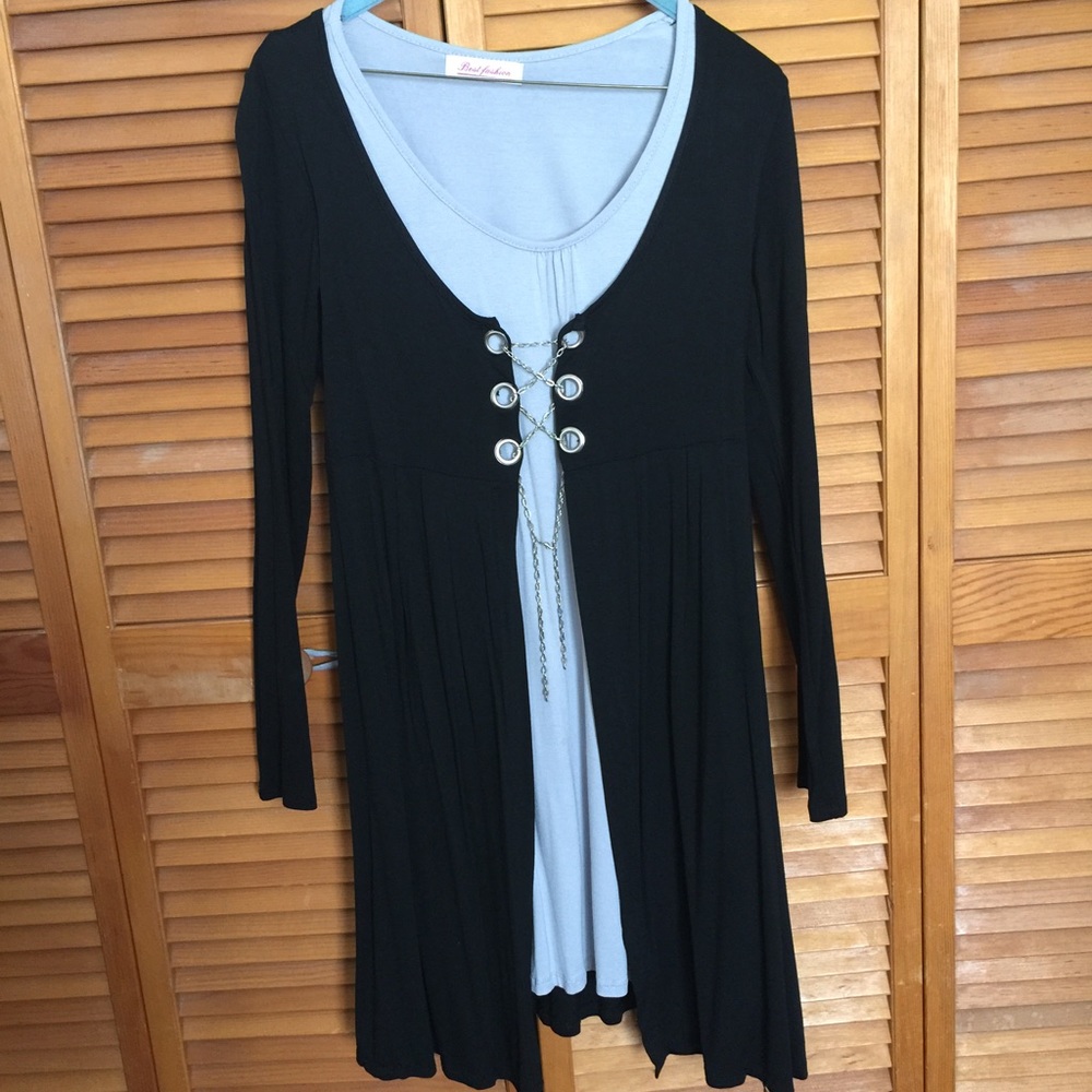 Long sleeve twin dress