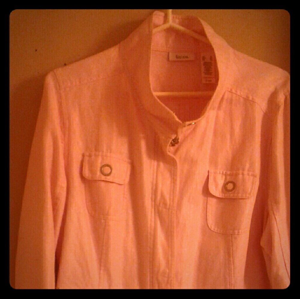 Pastel pink jacket