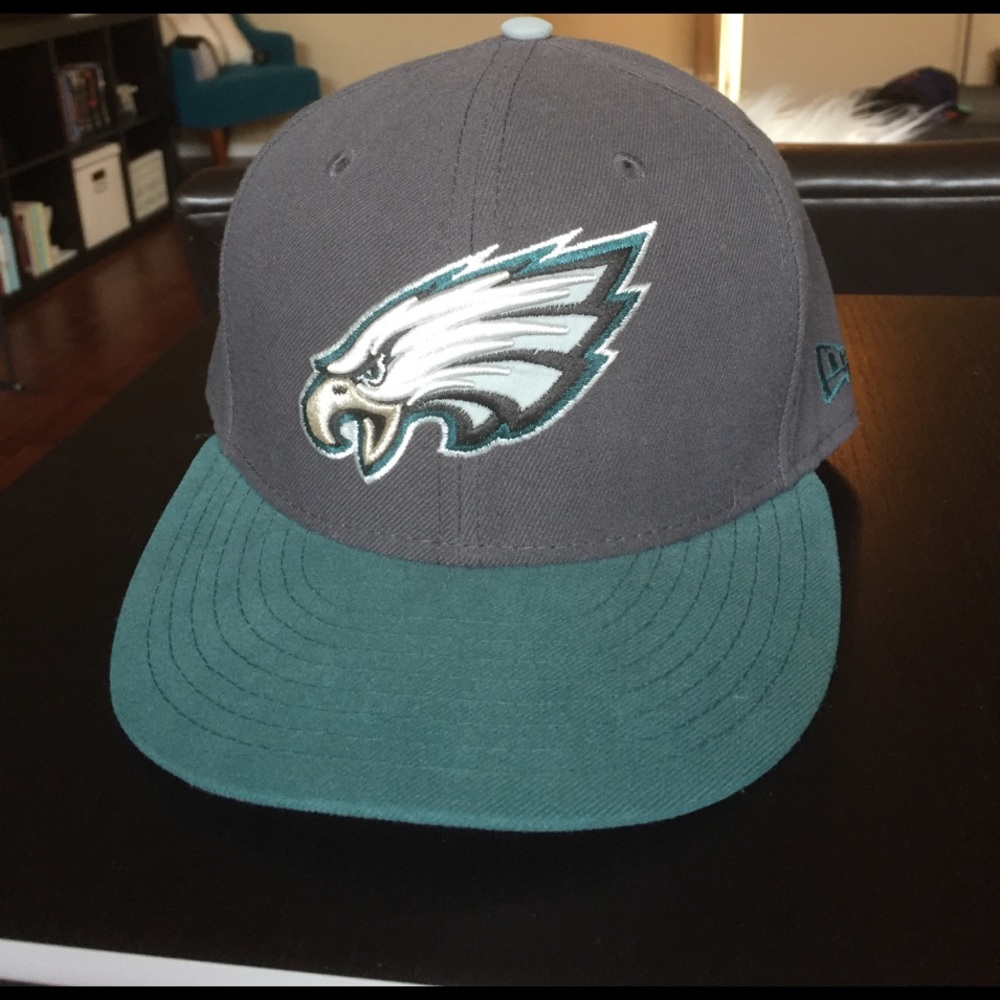 New Era 59Fifty Philadelphia Eagles Hat 7 3/8 - Picture 1 of 4