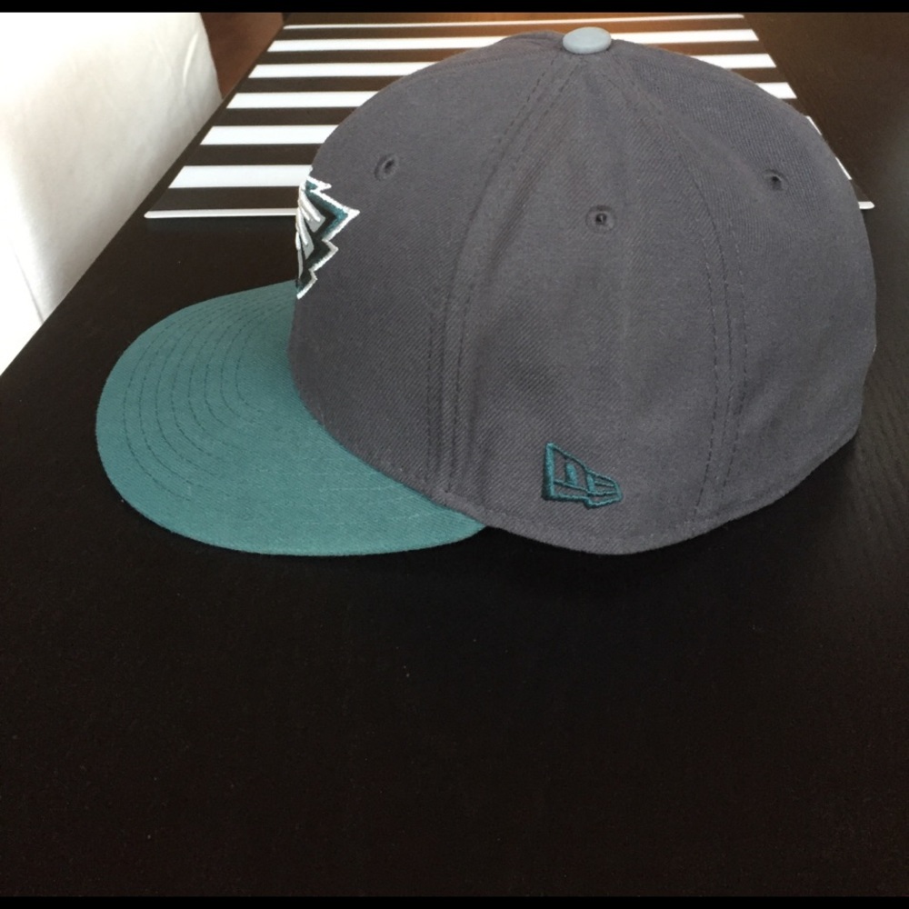 New Era 59Fifty Philadelphia Eagles Hat 7 3/8 - Picture 2 of 4