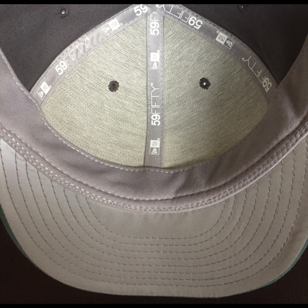 New Era 59Fifty Philadelphia Eagles Hat 7 3/8 - Picture 3 of 4
