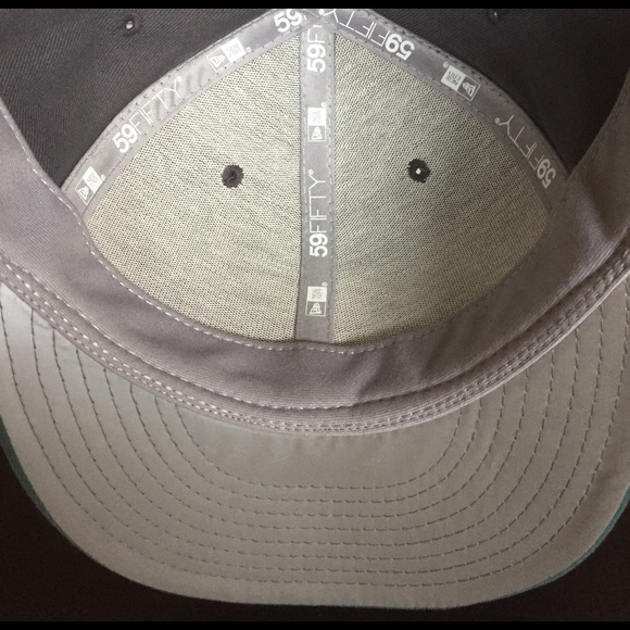 New Era 59Fifty Philadelphia Eagles Hat 7 3/8 - Picture 3 of 4
