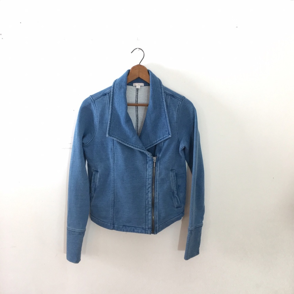 Gap Denim Moto Biker Jacket
