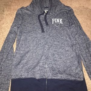 Victoria's Secret Pink zip up hoodie