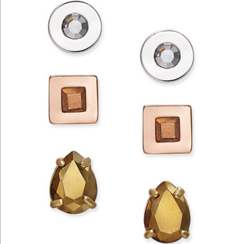 Kate Spade 3 pair earrings
