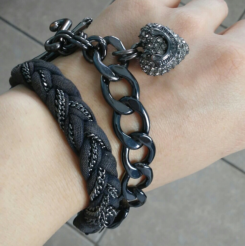 Pair of juicy couture bracelets