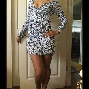 Women mini stretching dress