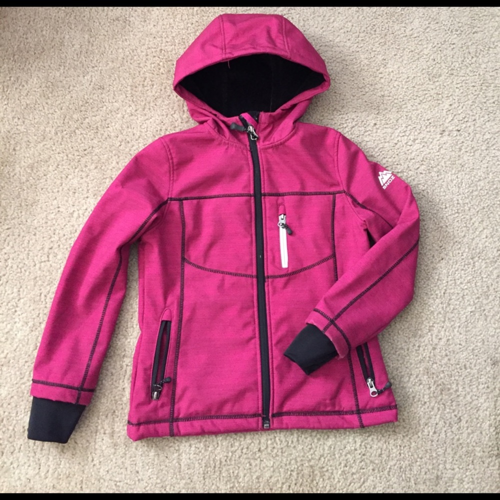 Girls soft shell jacket