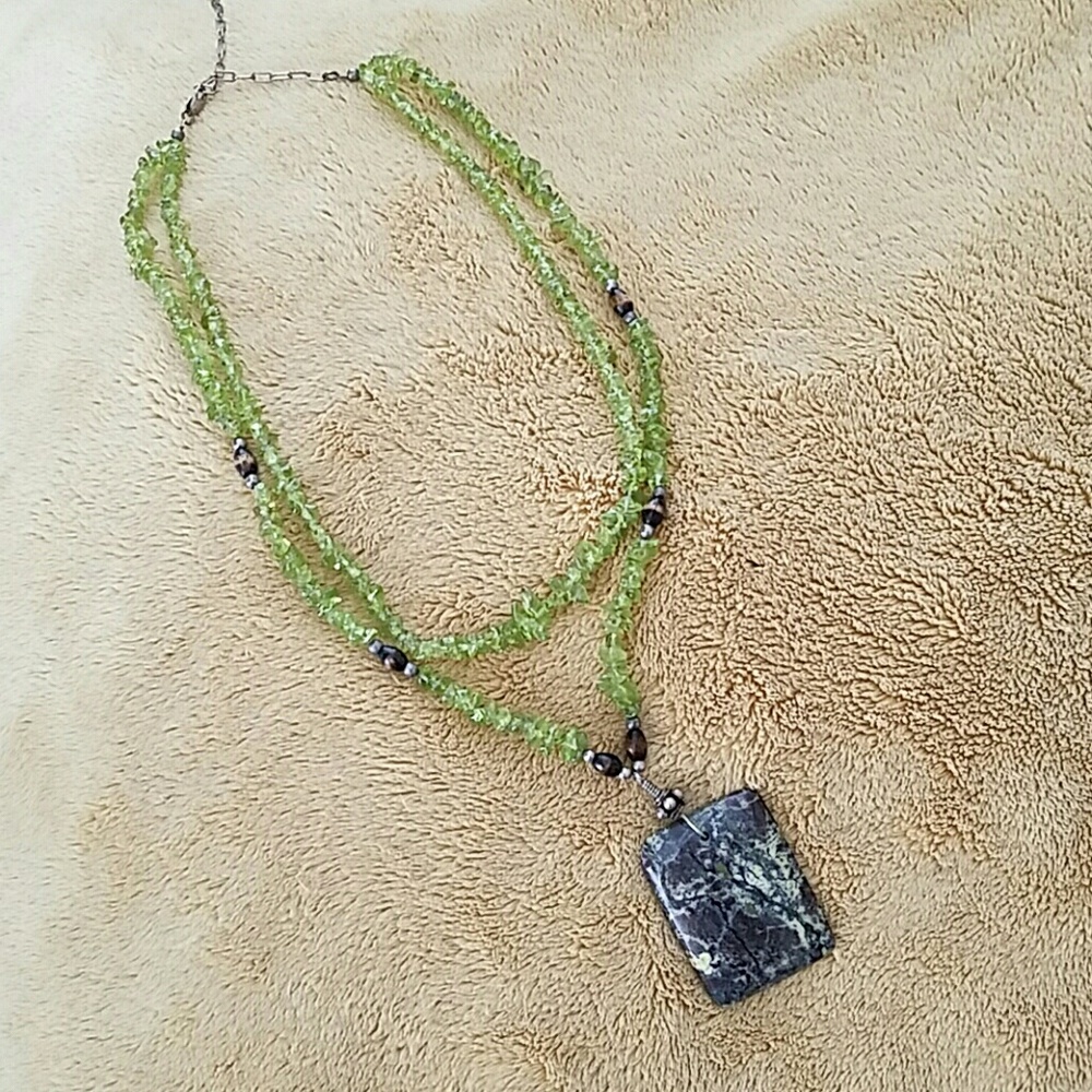 Beautiful handmade layered necklace