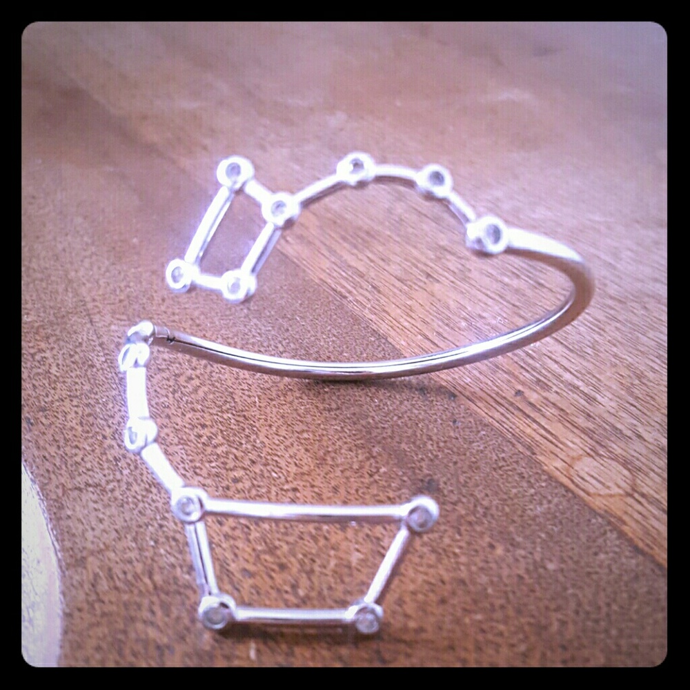 Path to Polaris silver bracelet