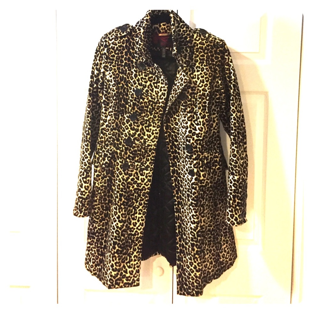 Cheeta Print coat