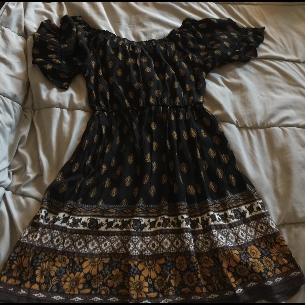 forever 21 off the shoulder dress