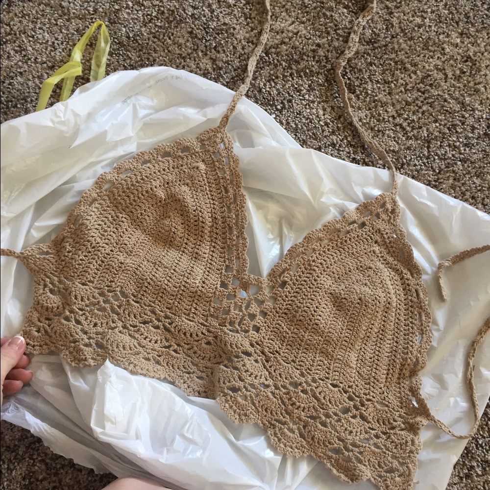 Festival crochet bra