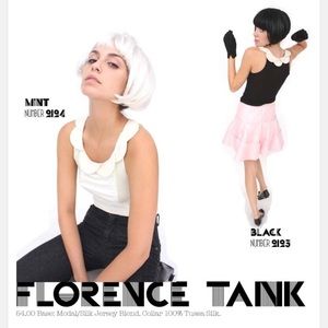 NWT Velvet Leaf. Retro 60's "Florence" Top