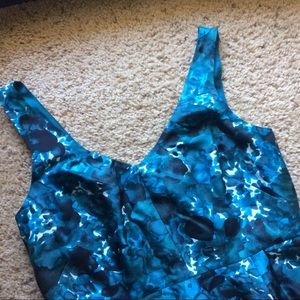 J crew Madison watercolor formal dress NWT