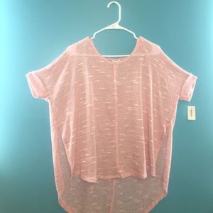 Pink Flowy Shirt