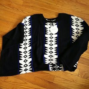 Sloane Society batwing sweater / poncho