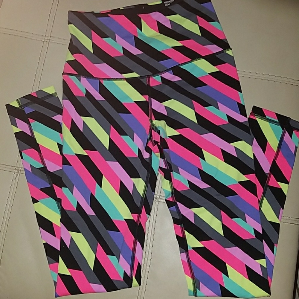 NWT Victoria's Secret Sport Neon Workout Bottoms
