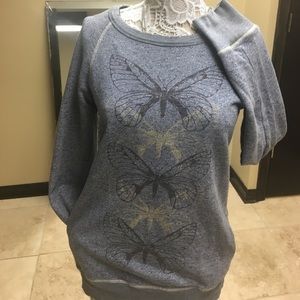Free People butterfly w pockets top! Awesome 💫🌸