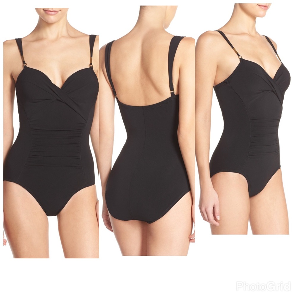 Ava twist one piece Swimsuit