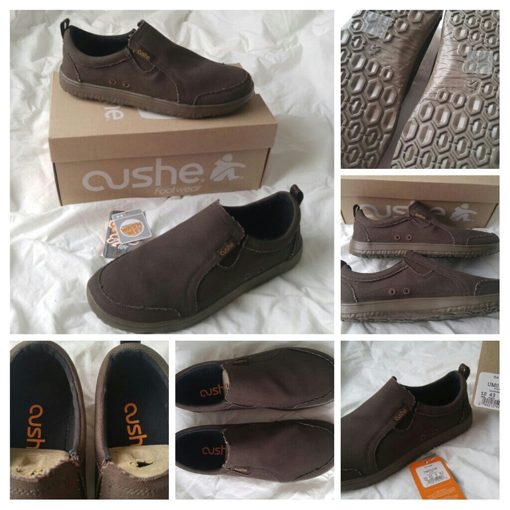 Cushe lightweight canvas slip on shoes - NWT