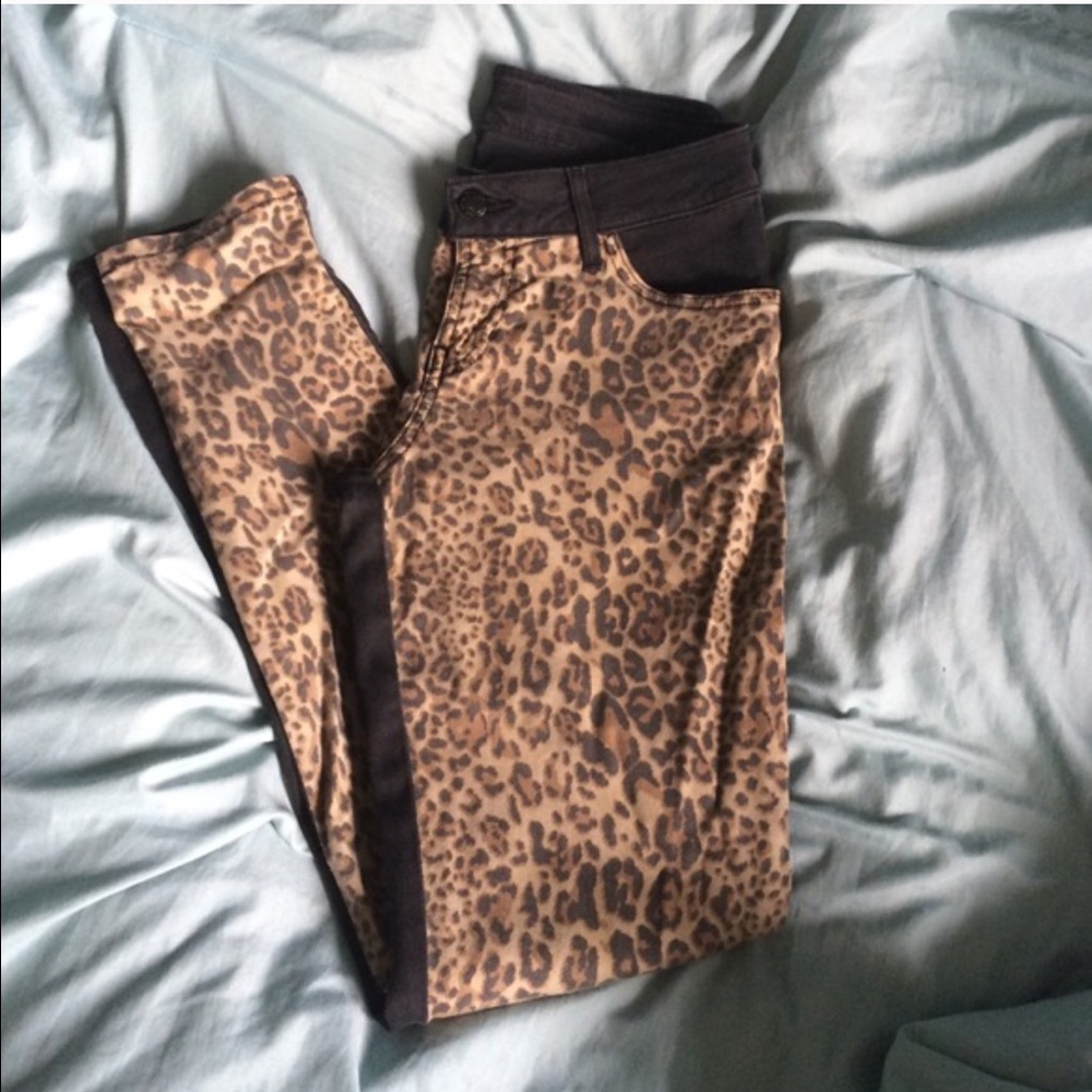 Guess cheetah Jeans