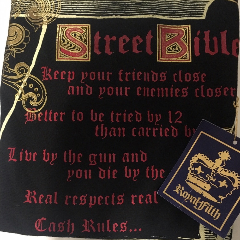 Royal Filth tee shirt