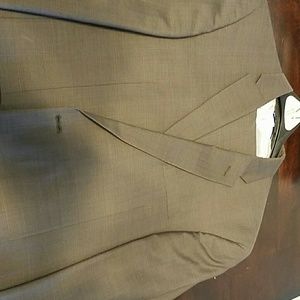 Tommy Hilfiger 46L 2pc Taupe Suit