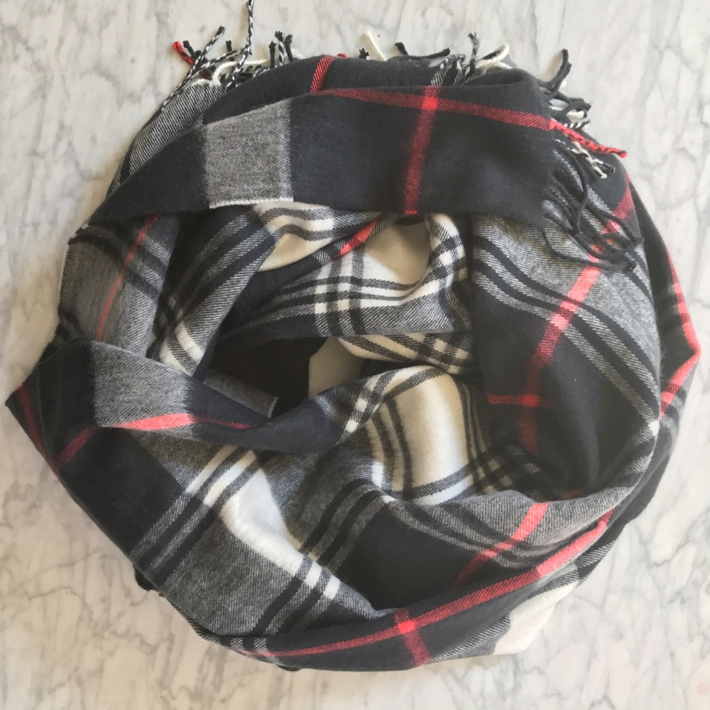 Super Soft Plaid Scarf
