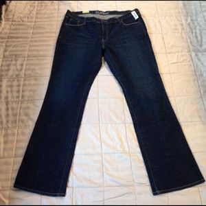 Old Navy sweetheart boot cut denim jeans