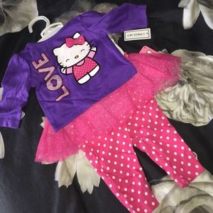 Love Hello Kitty 2 piece set