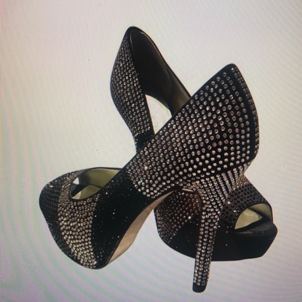 Enzo Angiolini studded platform heels