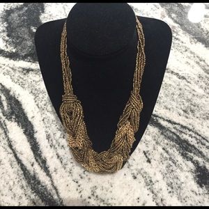 Bronze and Gold necklace