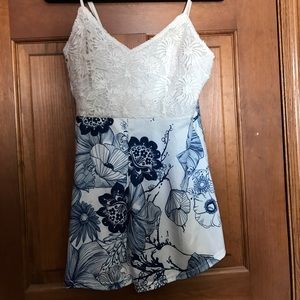 Floral Romper