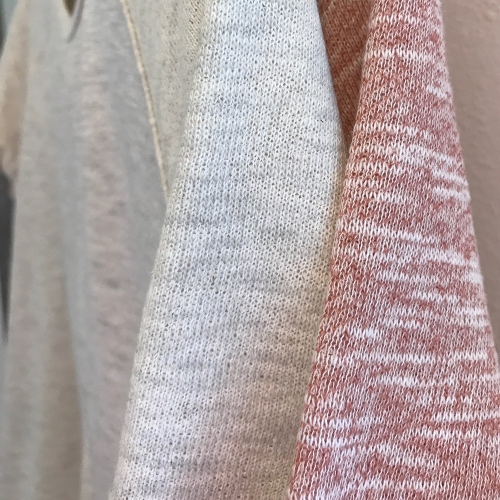 📌(LAST) Lovely oversized oatmeal ladder top