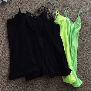 Lot of 7 tank tops Camisoles medium/large