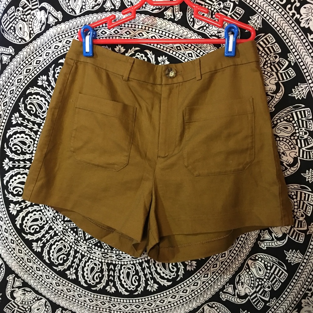 mustard madewell shorts