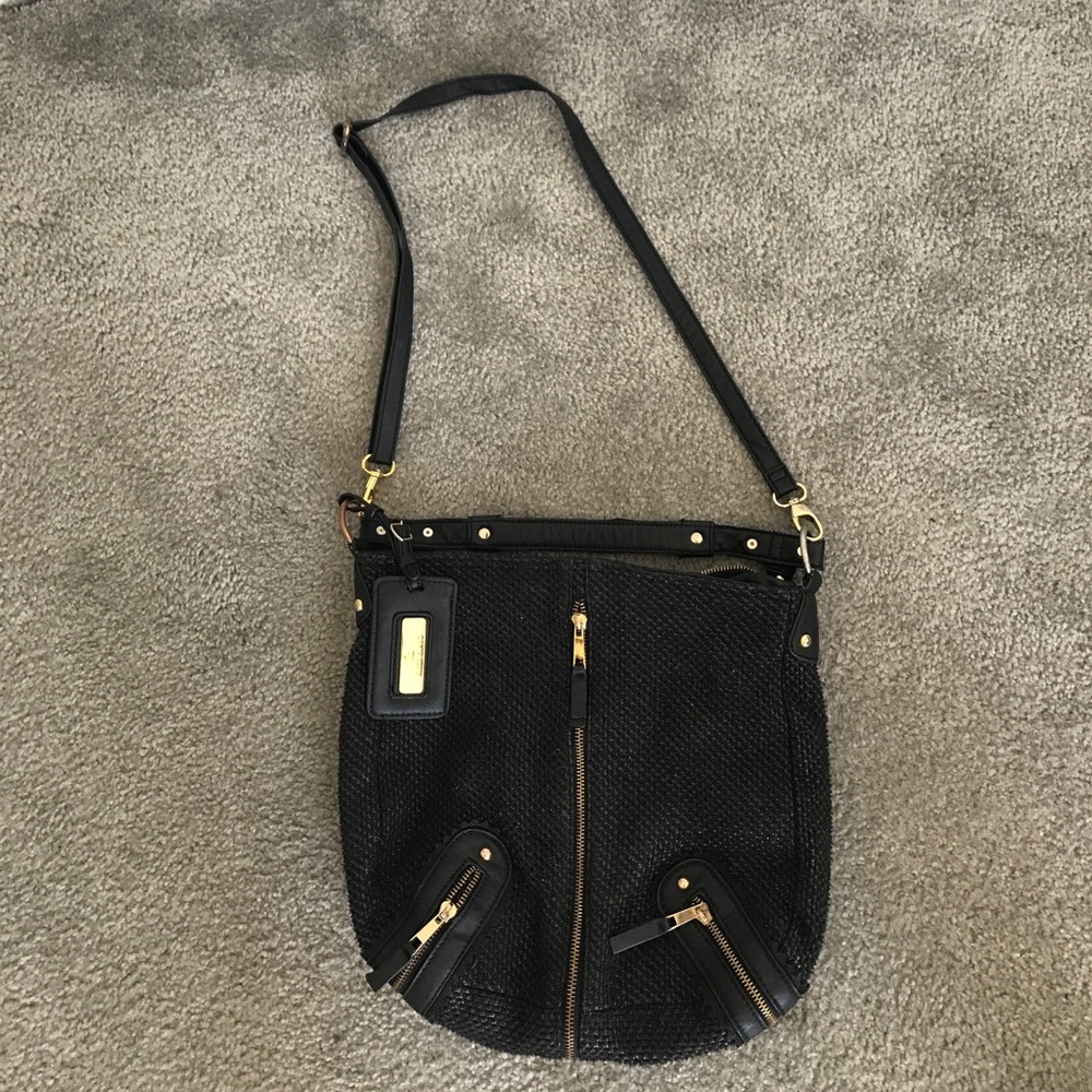 River Island Black & Gold Tote