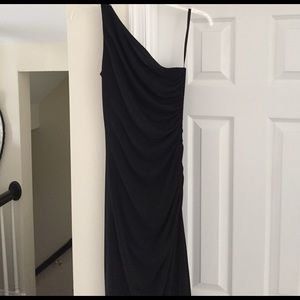 Laundry Asymmetrical black gown