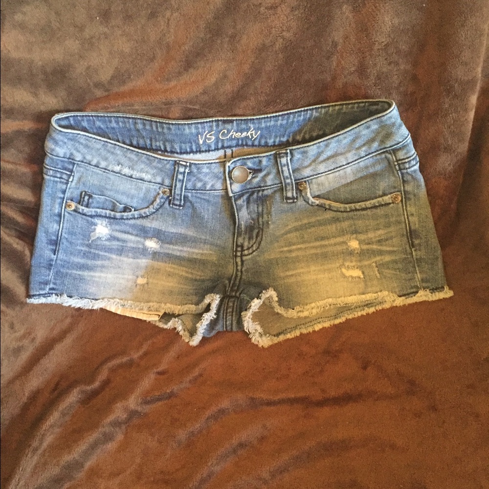 VC Cheeky Distressed Jean Shorts