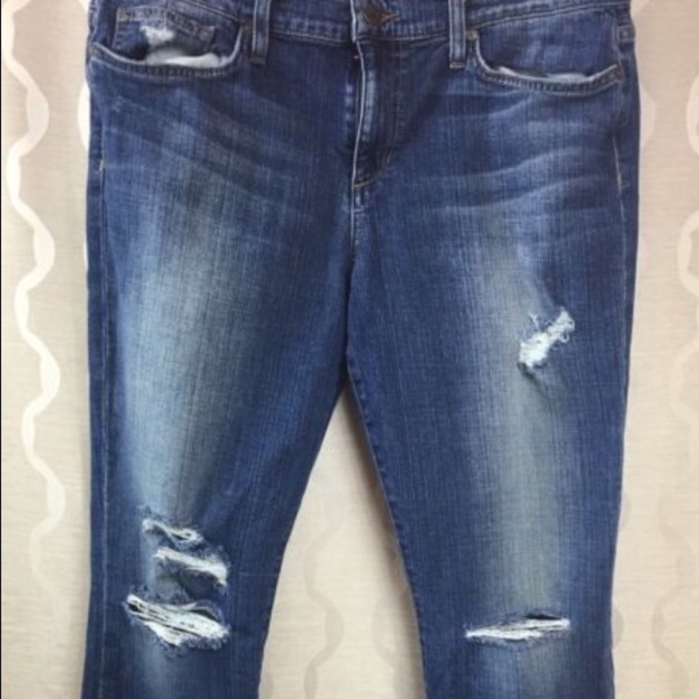Joe's Jeans Straight Distressed/Destroyed sz 32