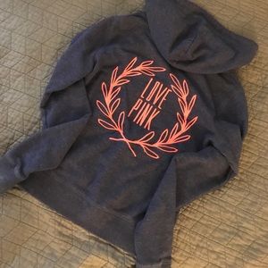Pink Victoria's Secret hoodie