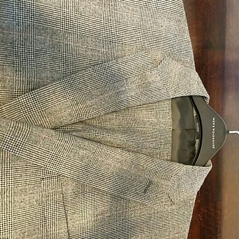 Jones New York Gray Glen plaid suit