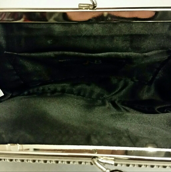 Black Embellished Evening Bag - Picture 3 of 3