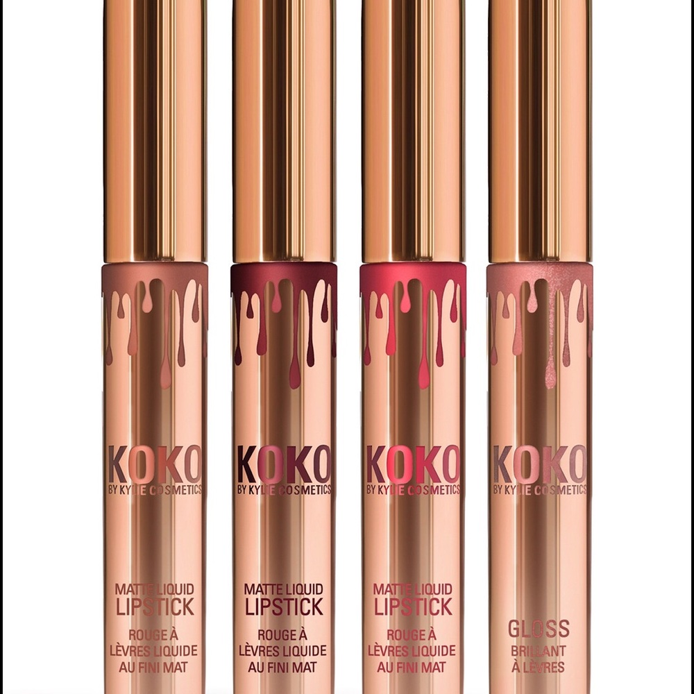 Kylie Cosmetic Koko Kollection lipsticks and gloss