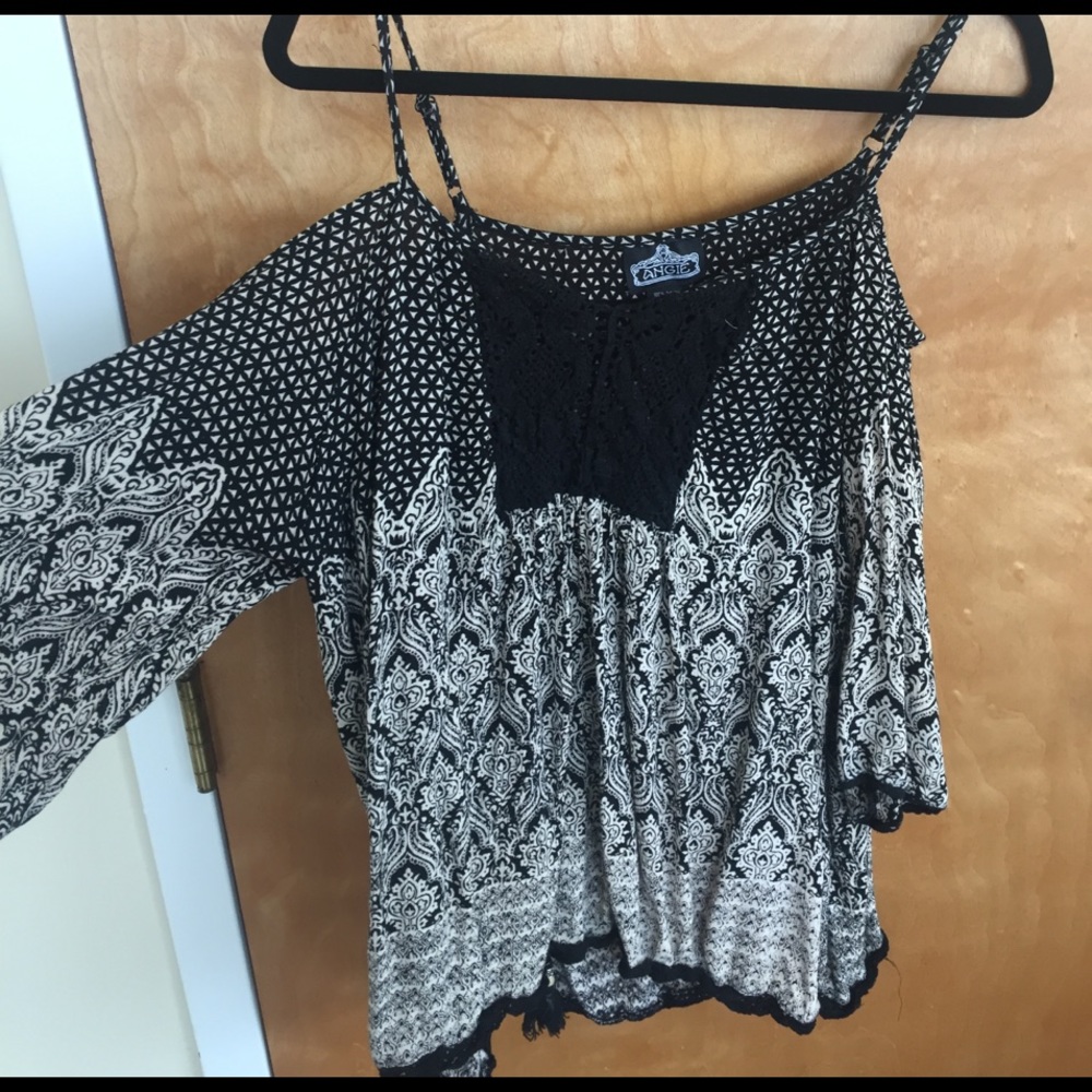 Off the shoulder shirt