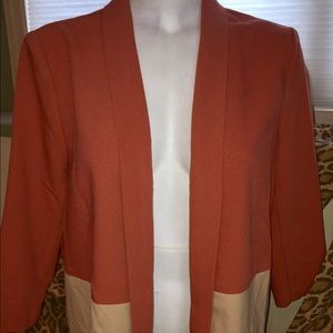 Crepe Blazer-like Jacket