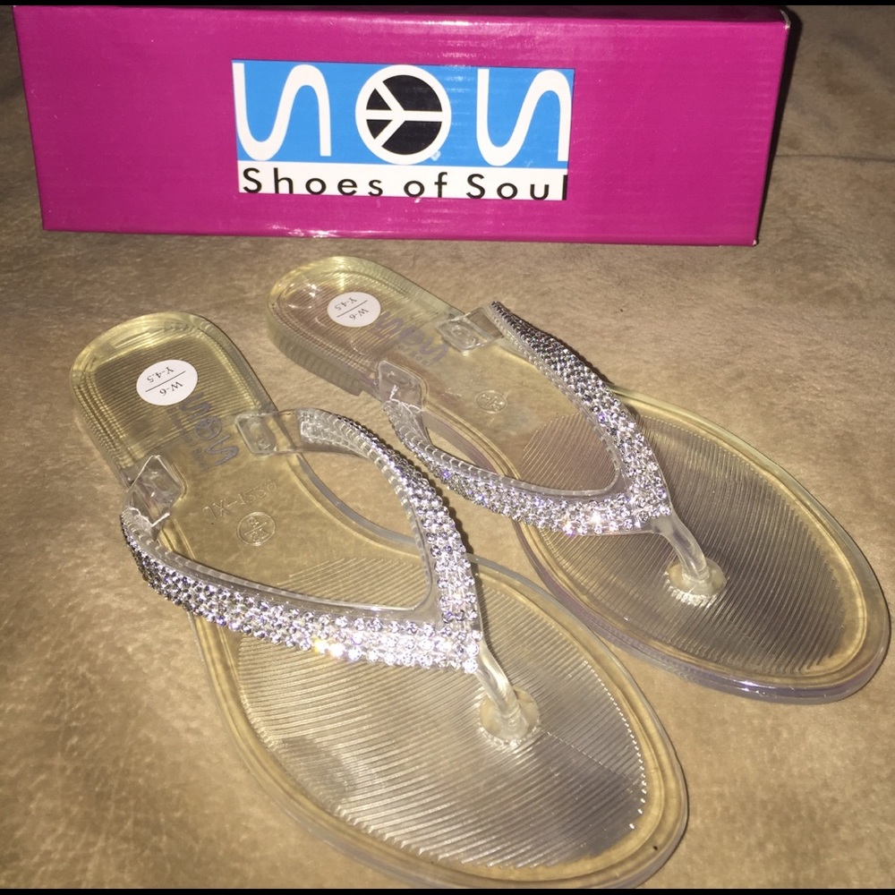 Rhinestone sandals