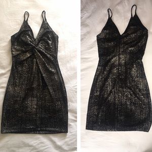 Knotted Gold Dress  ✨