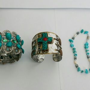 Jewlery 4 bracelets.